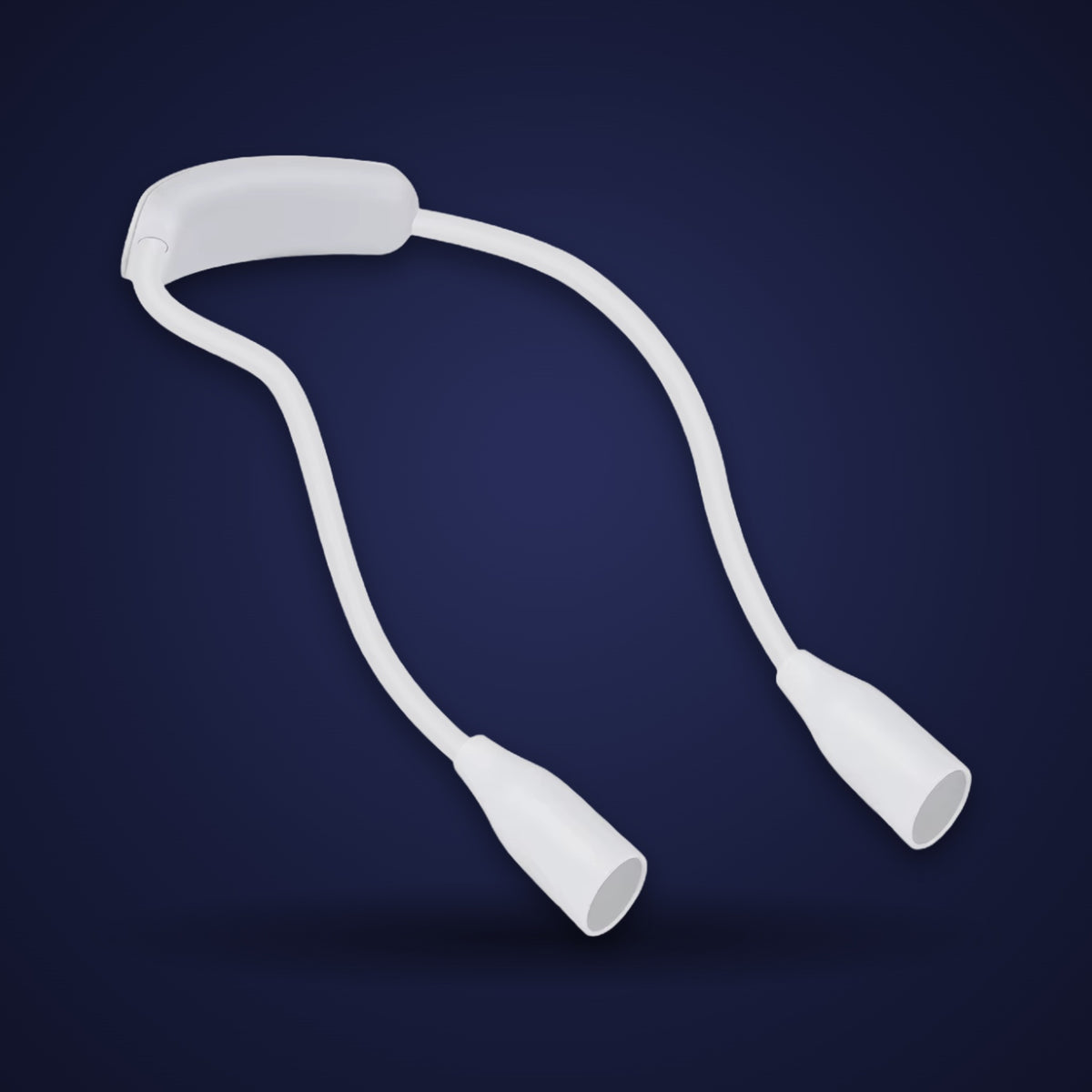 Neck reading light in white